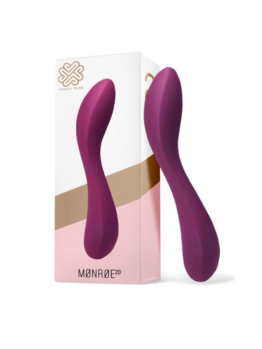 Monroe 2.0 Vibrador Silicona Líquida Inyectada USB Púrpura