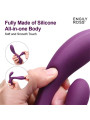 Bacall 3.0 Vibrador Silicona Liquida Inyectada Doble Motor USB Púrpura