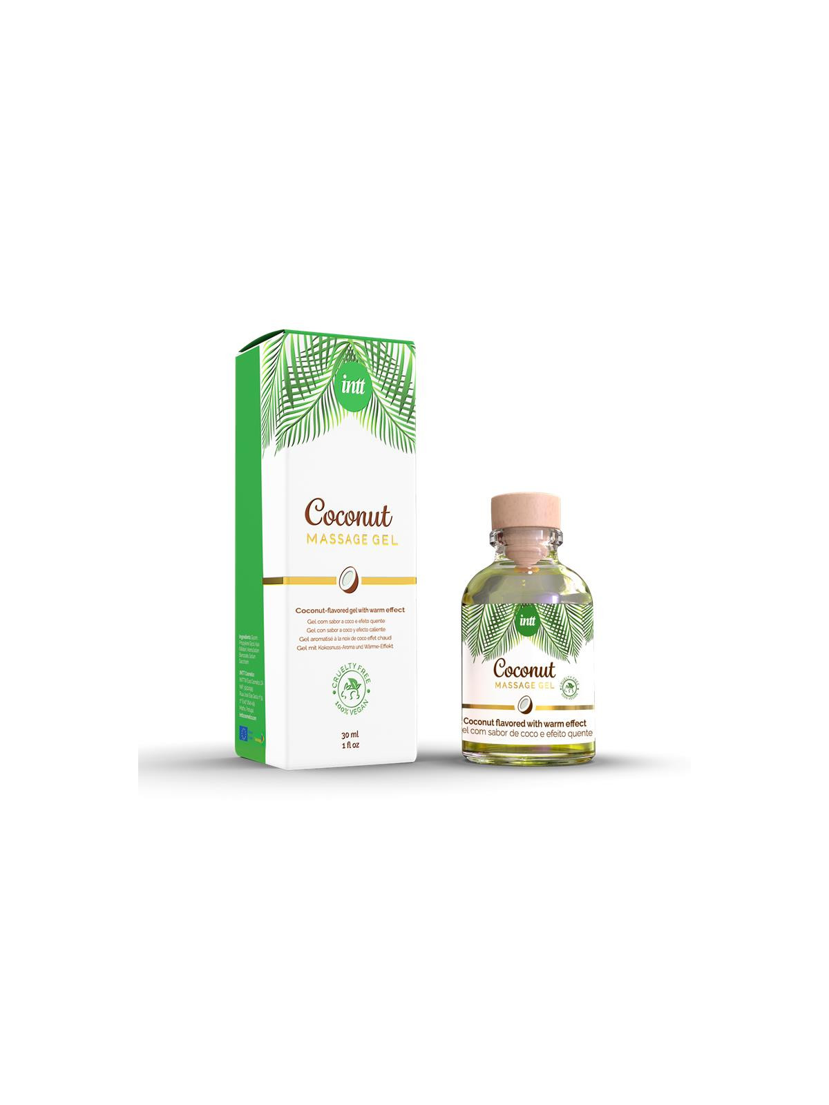 Gel de Masaje Coco 100% Vegano Besable 30 ml