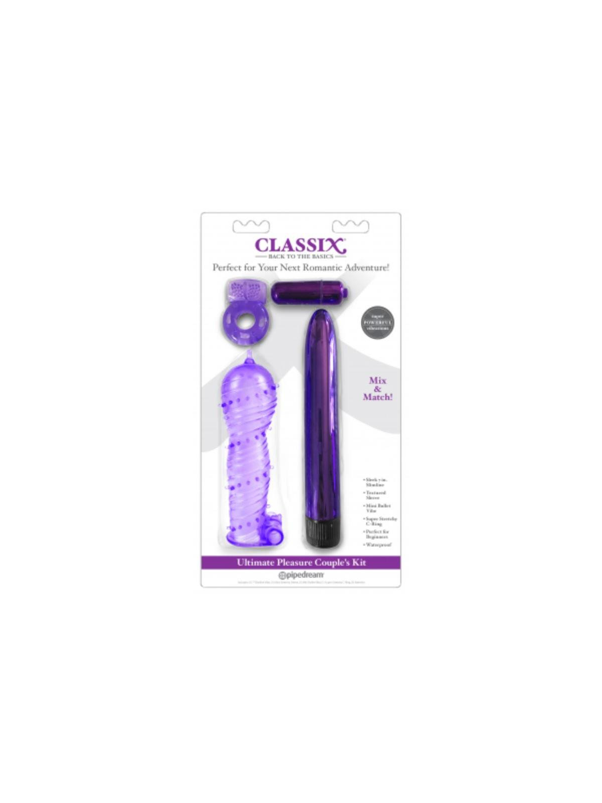 Kit para Parejas Ultimate Pleasure Purpura