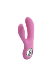 Vibrador Canrol USB Silicona Rosa Suave