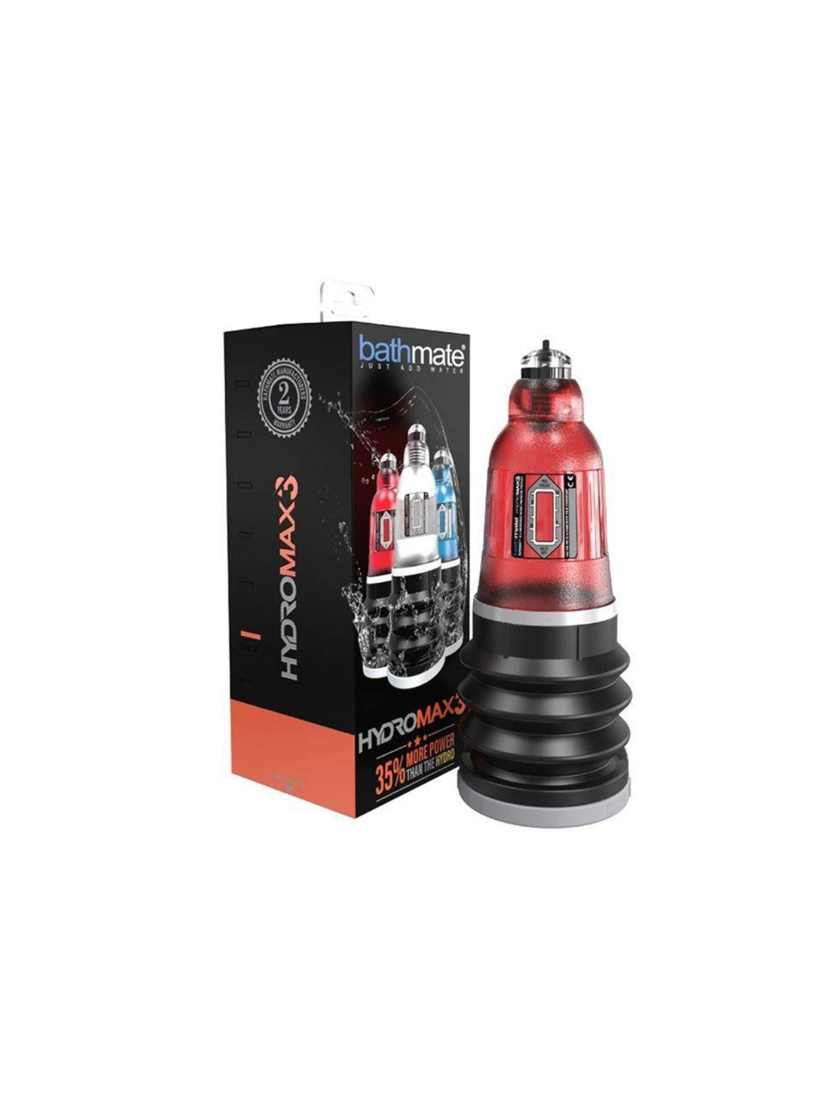 Bomba para el Pene Hydromax3 Rojo