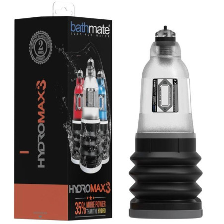 Bomba para el Pene Hydromax3 Transparente