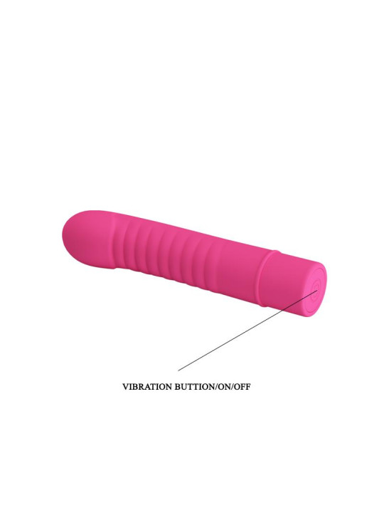 Vibrador Mick Silicona Rosa