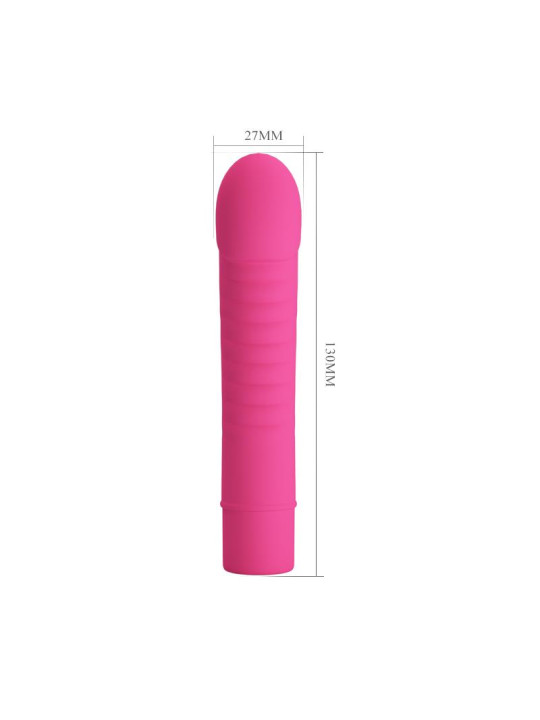 Vibrador Mick Silicona Rosa