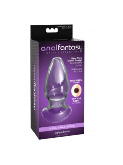 Plug Anal Mega Anal Gaper Transparente