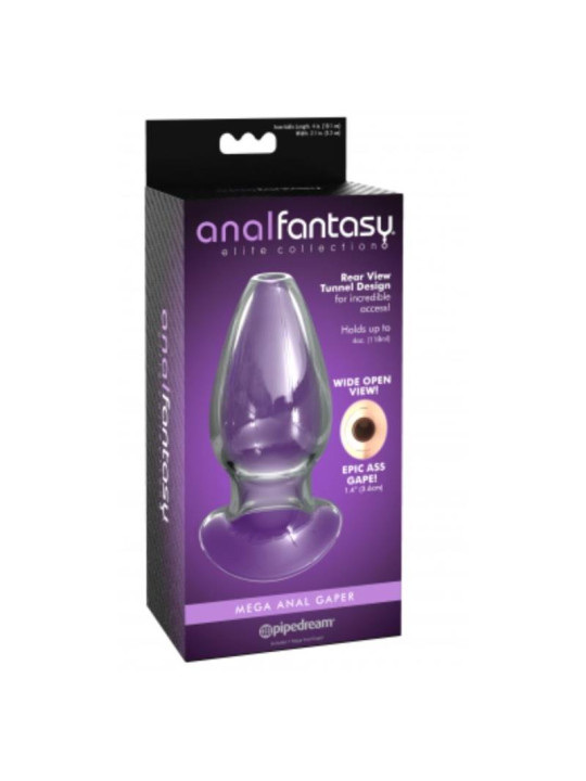 Plug Anal Mega Anal Gaper Transparente