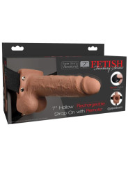 Arnes Elastico con Dildo Hueco 7 10 Funciones Control Remoto USB