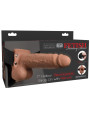 Arnes Elastico con Dildo Hueco 7 10 Funciones Control Remoto USB