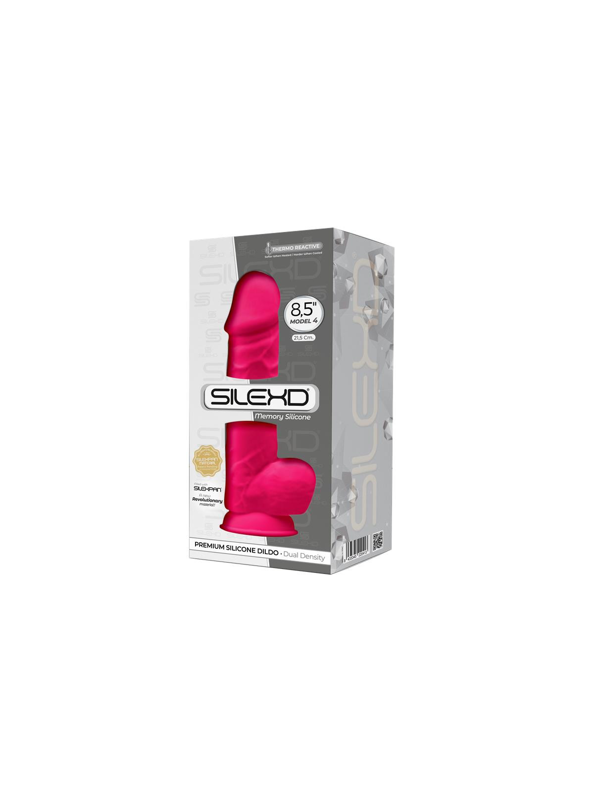 Dildo Dual Density Mod. 4 - 8.5 Rosa