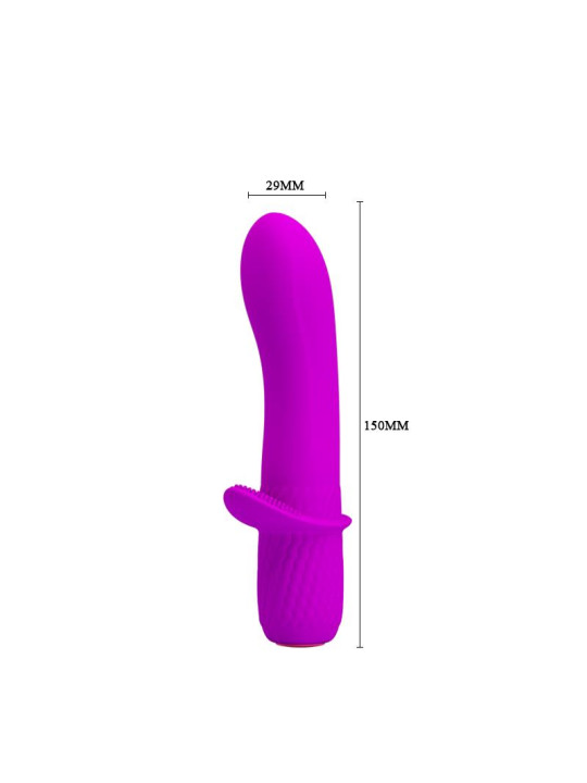 Vibrador Troy USB Silicone Purpura