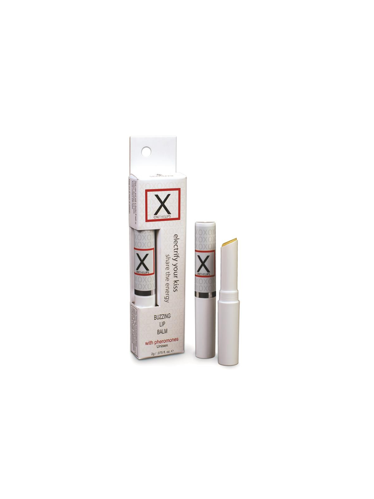 X On The Lips Bálsamo Estimulador Vibrador para Labio Original 2 gr