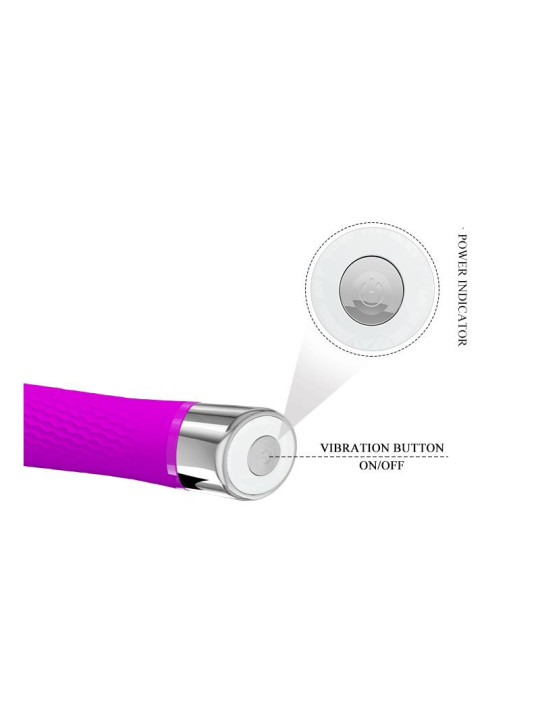 Vibrador Sebastian Silicona Purpura