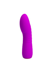 Vibrador Abner USB Silicona Purpura