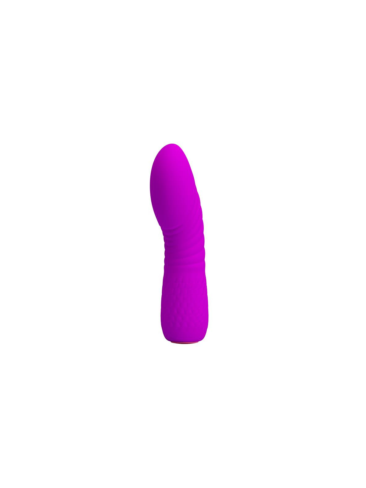 Vibrador Abner USB Silicona Purpura