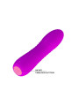 Vibrador Abner USB Silicona Purpura