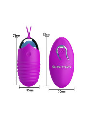 Huevo Vibrador Jessica USB Purpura