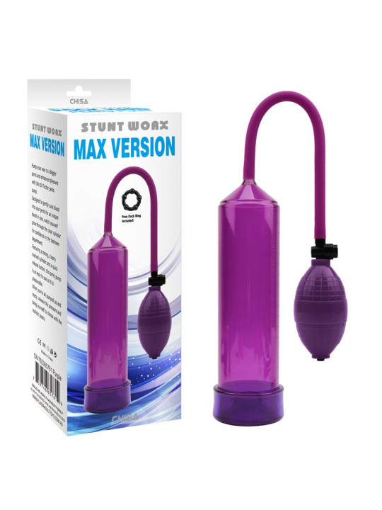 Bomba de Succión para el Pene MAX Version Purpura