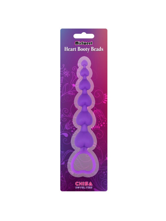 Cadena Anal Heart Booty Beads