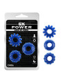 Kit 3 Anillos Pene Gear Up Azul