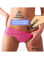 Panty Estimulador de Braguita con Control Remoto Púrpura