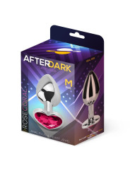 Plug Anal con Joya de Corazón Rose Coral Talla M