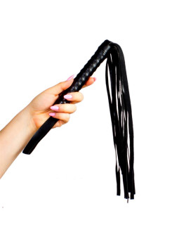 Flogger de Cuero 45 cm Negro