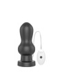 Plug Anal con Vibración King Sized 7 Negro