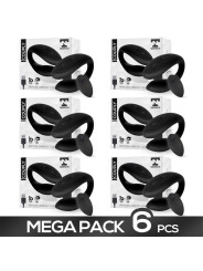 Pack de 6 Couply Juguete para Parejas con Control Remoto Unibody Silicona Líquida