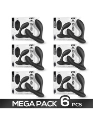 Pack de 6 Brett Masajeador Prostático Control Remoto USB Silicona