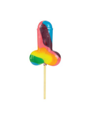 Piruleta Forma de Pene Multicolor