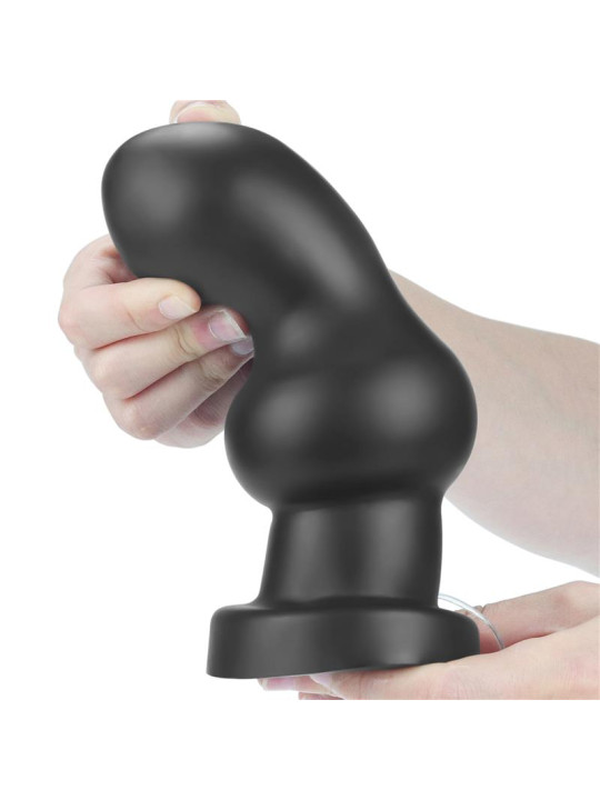 Plug Anal con Vibración King Sized 7 Negro