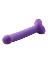 Bouncy Dildo Silicone Flexible Hiper Flexible 7.5 - 19 cm Talla L Púrpura