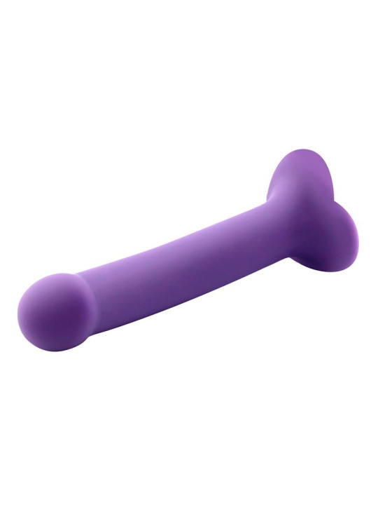 Bouncy Dildo Silicone Flexible Hiper Flexible 7.5 - 19 cm Talla L Púrpura