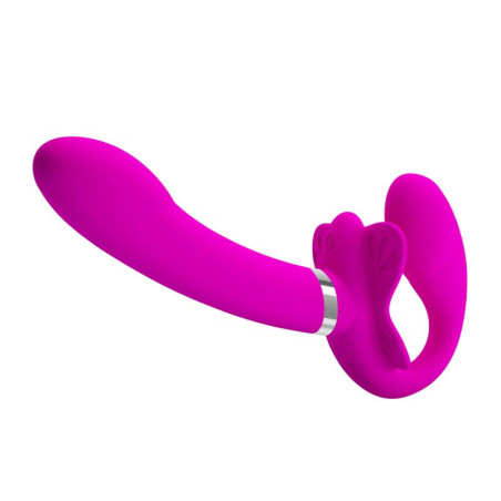 Valerie Vibrador para Parejas sin Arnés USB