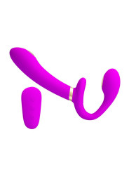 Thunderbird Vibrador para Parejas sin Arnés con Control Remoto