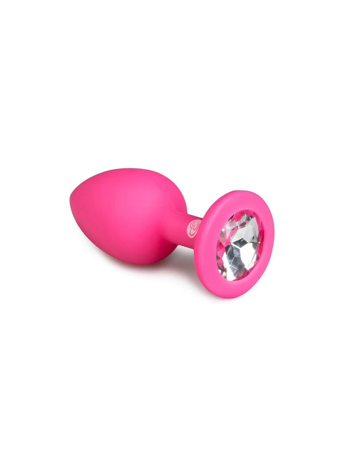 Plug Anal con Diamante Pequeño Rosa