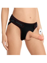 Arnés con Dildo con Vibración y Control Remoto 7.0