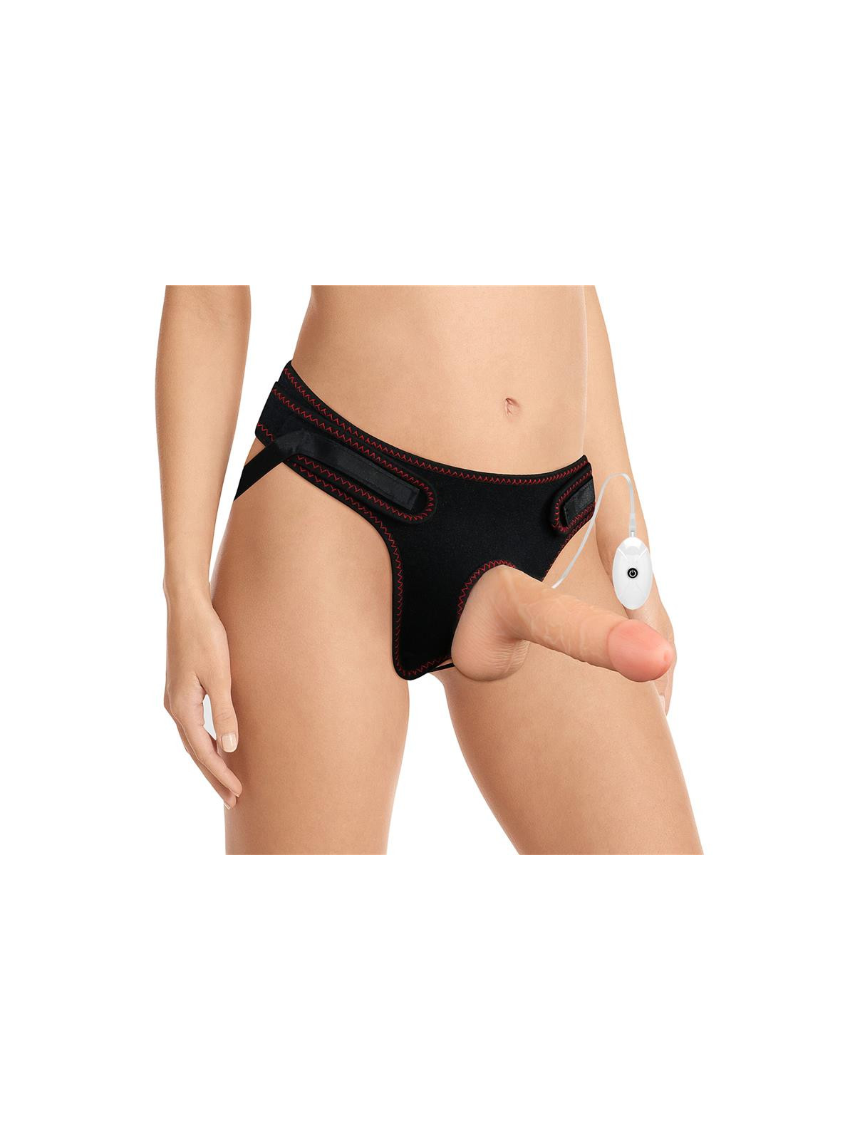 Arnés con Dildo con Vibración y Control Remoto 7.0