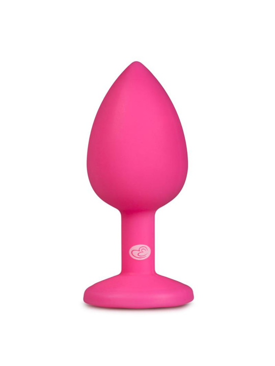 Plug Anal con Diamante Pequeño Rosa