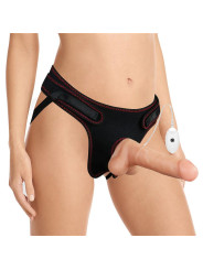 Arnés con Dildo con Vibración y Control Remoto 7.5