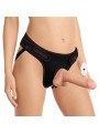 Arnés con Dildo con Vibración y Control Remoto 7.5