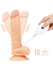 Arnés con Dildo con Vibración y Control Remoto 7.5