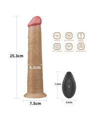 Vibrador Realista con Rotación Doble Capa 10