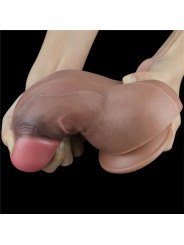 Dildo Doble Capa Silicona Platinum 7