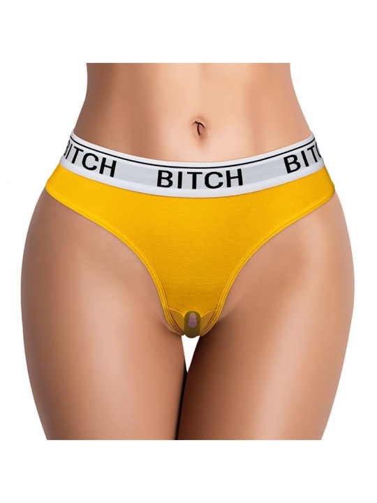 Braguita Abierta con Bala Vibradora y Control Remoto Talla S