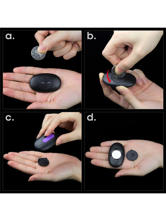 Braguita Abierta con Bala Vibradora y Control Remoto Talla S