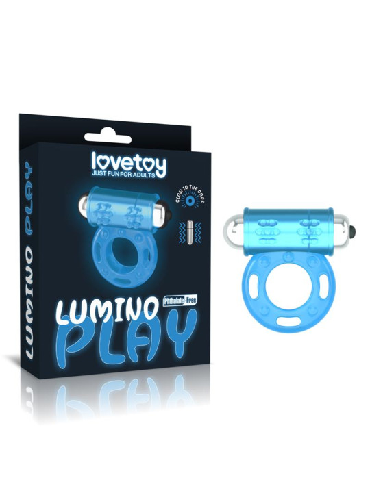 Lumino Play Anillo Vibrador Luz Azul