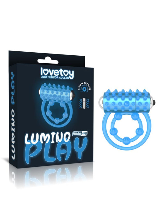 Lumino Play Anillo Vibrador Luz Azul