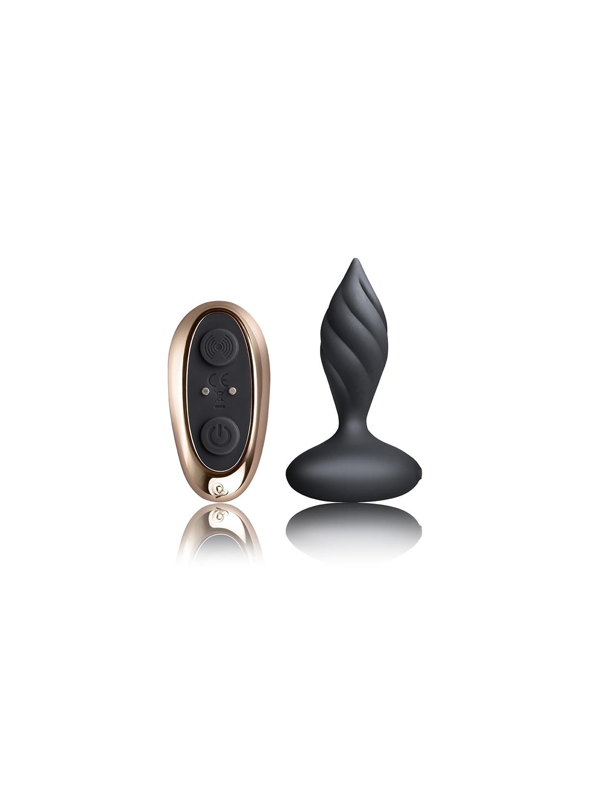 Plug Anal con Control Remoto Petite Sensations Desire Negro